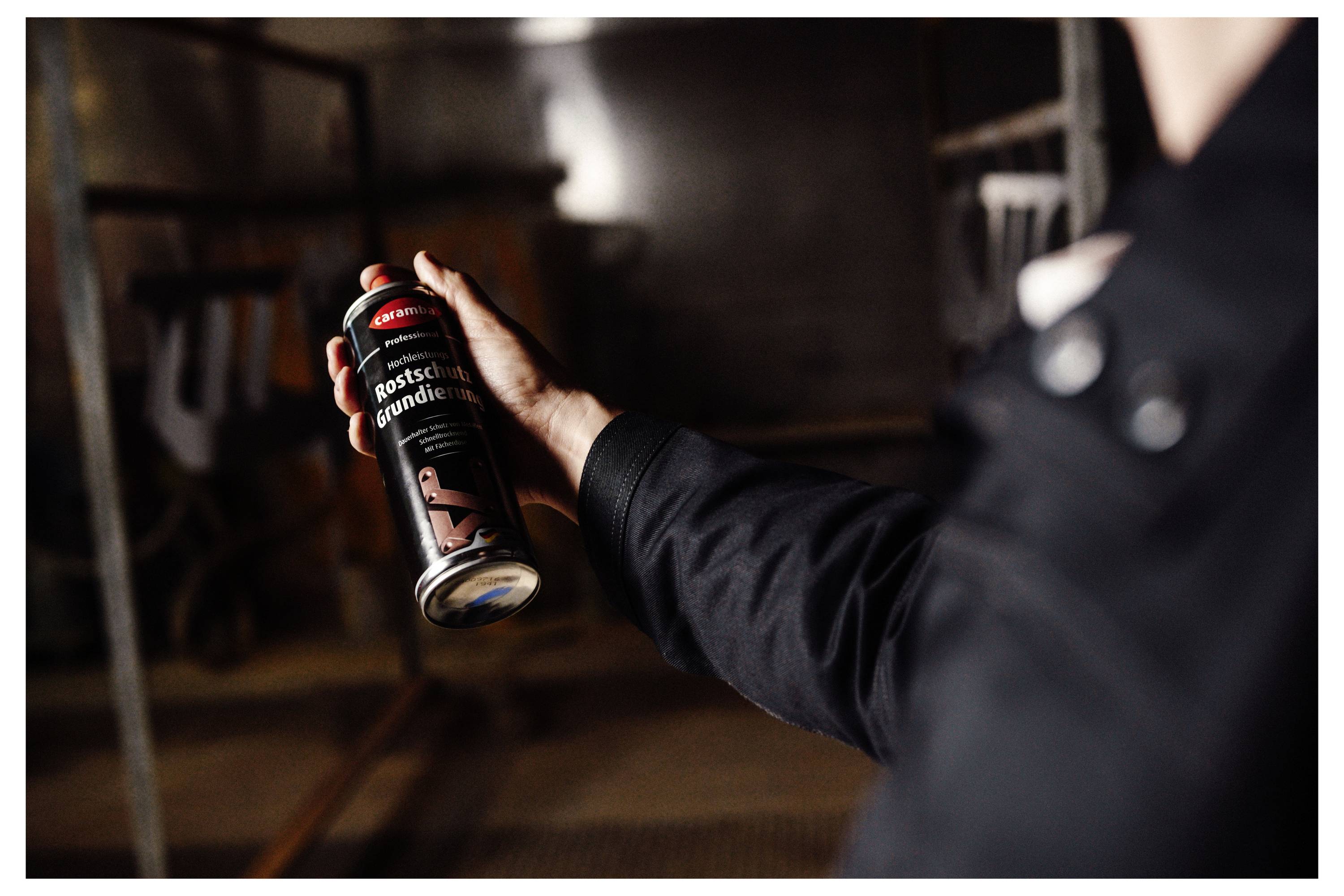 Caramba 691509 Profi Hochleistungs-Rostschutzgrundierung rotbraun (Aerosol) 500ml