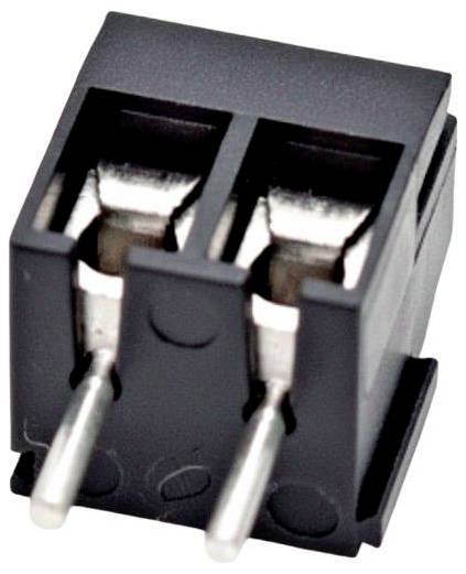 Euroclamp MLK132-3,5-V-BK Printklemme Polzahl 2 Schwarz