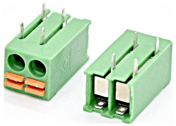 Euroclamp MPM102-3,5-H Printklemme Polzahl 2 Grün