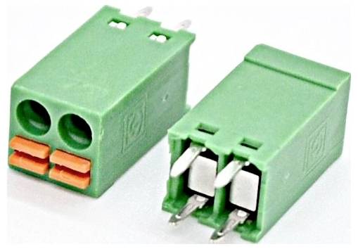 Euroclamp MPM102-3,5-V Printklemme Polzahl 2 Grün