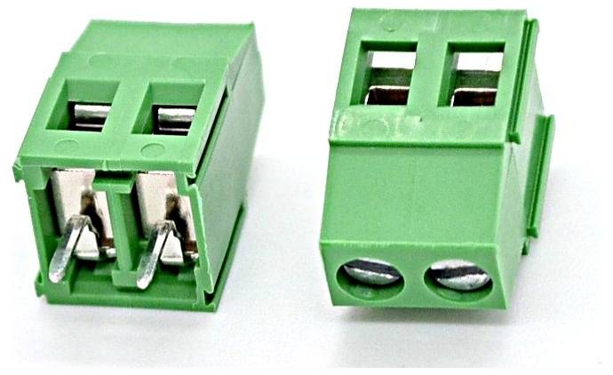 Euroclamp MV252-5,08-V Printklemme Polzahl 2 Grün