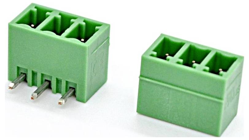 Euroclamp PV03-3,81-H-P Printklemme Polzahl 3 Grün