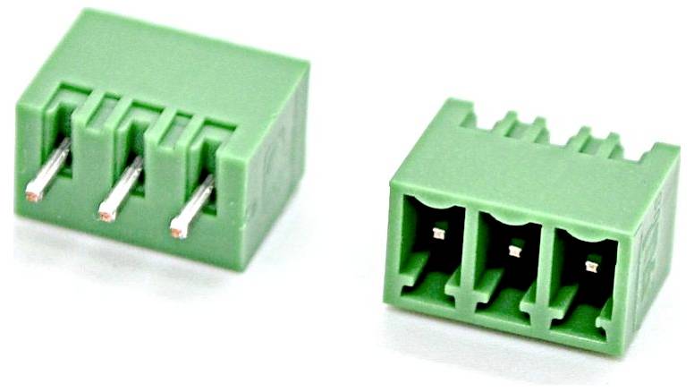 Euroclamp PV03-3,81-V-P Printklemme Polzahl 3 Grün