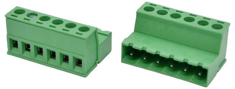 Euroclamp SF06-5,08-P Kabelklemme Gesamtpolzahl 6