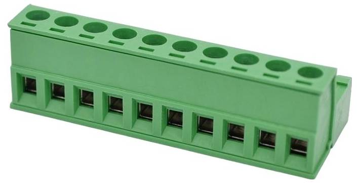 Euroclamp SF10-5,08-P Kabelklemme Gesamtpolzahl 10