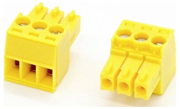 Euroclamp SH03-3,5-YL Kabelklemme Gesamtpolzahl 3