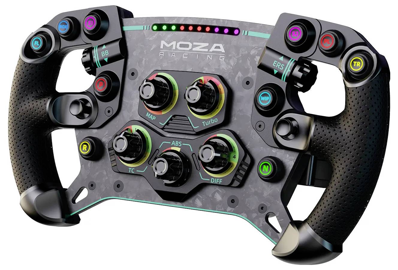 MOZA GS V2P Lenkrad Schwarz