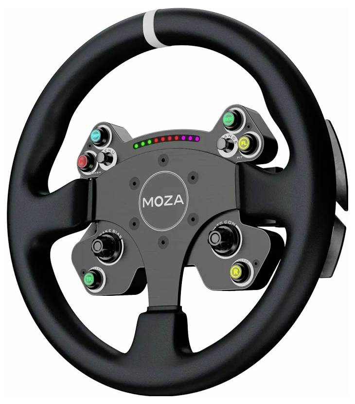 MOZA CS V2P Steering Wheel Steuerrad USB PC Schwarz