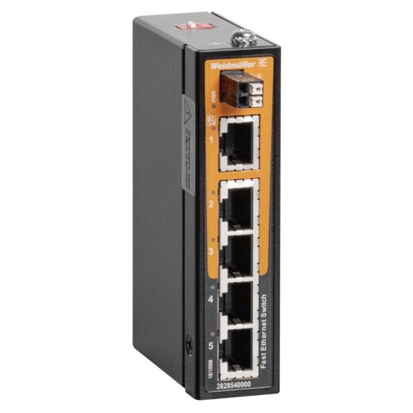 Weidmüller 2828540000 IE-SW-ELB-05-5TX Netzwerk Switch 10 / 100MBit/s