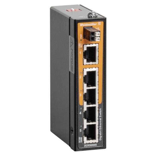 Weidmüller 2828560000 IE-SW-ELB-05-5GT Netzwerk Switch 10 / 100 / 1000MBit/s