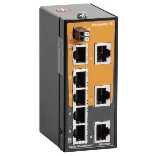 Weidmüller 2828570000 IE-SW-ELB-08-8GT Netzwerk Switch 10 / 100 / 1000 MBit/s
