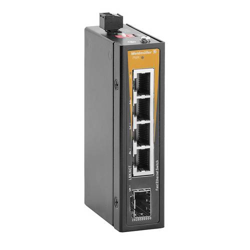 Weidmüller 2828590000 IE-SW-ELB-05-4TX-1FESFP Netzwerk Switch 10 / 100 MBit/s