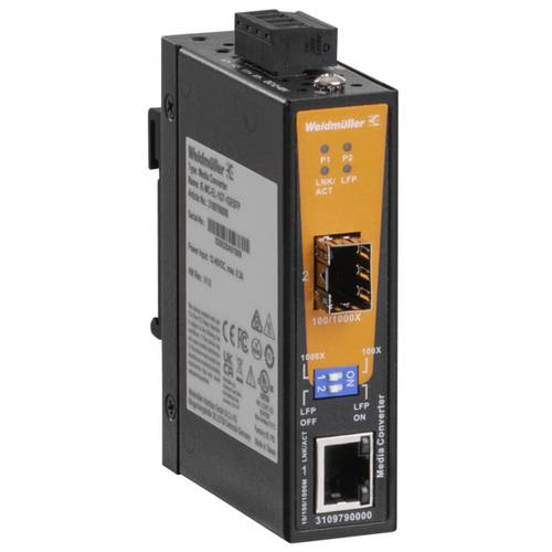 Weidmüller 3109790000 Netzwerk-Medienkonverter
