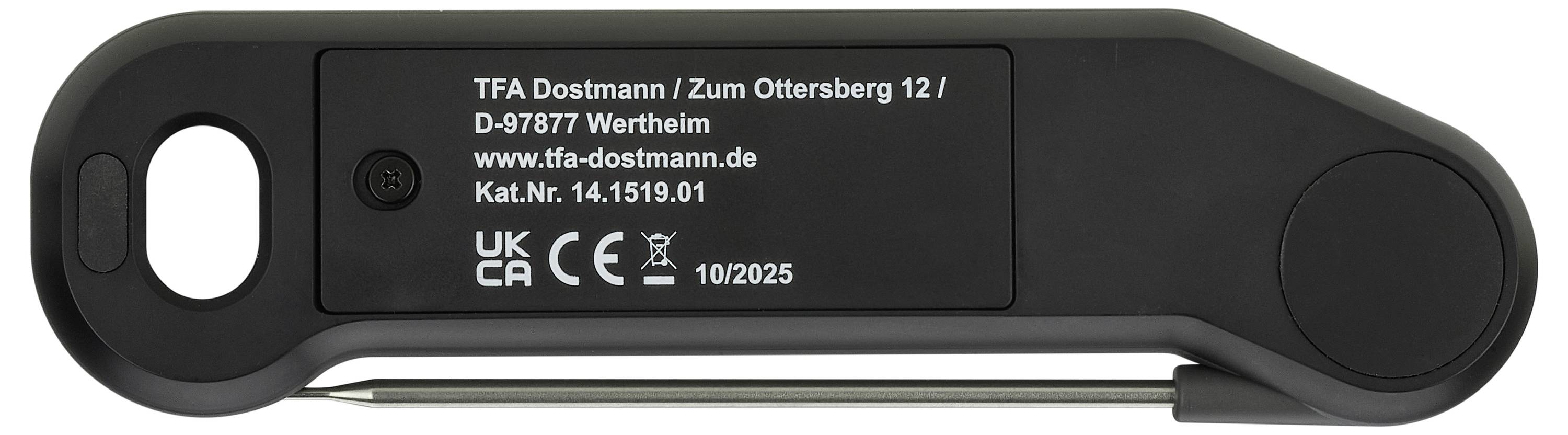 TFA Dostmann Grillthermometer Schwarz