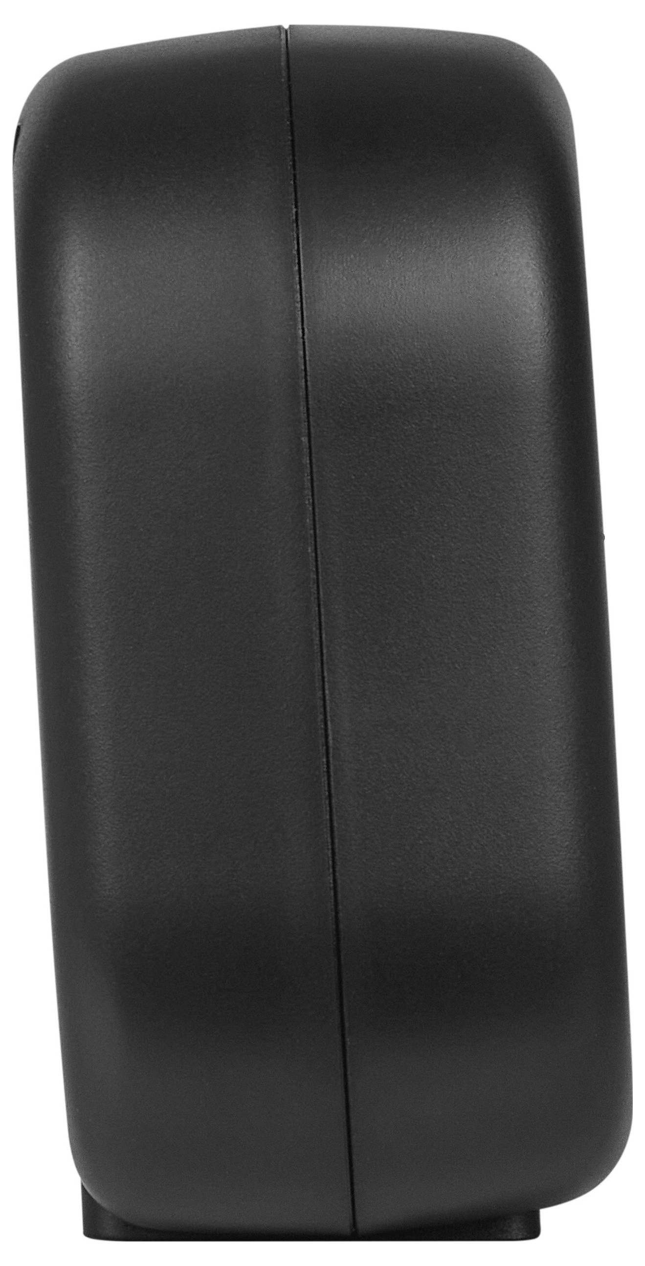 TFA Dostmann 60.2052.01 Quarz Wecker Schwarz Alarmzeiten 1 Großes Display, Extra lauter Weckton