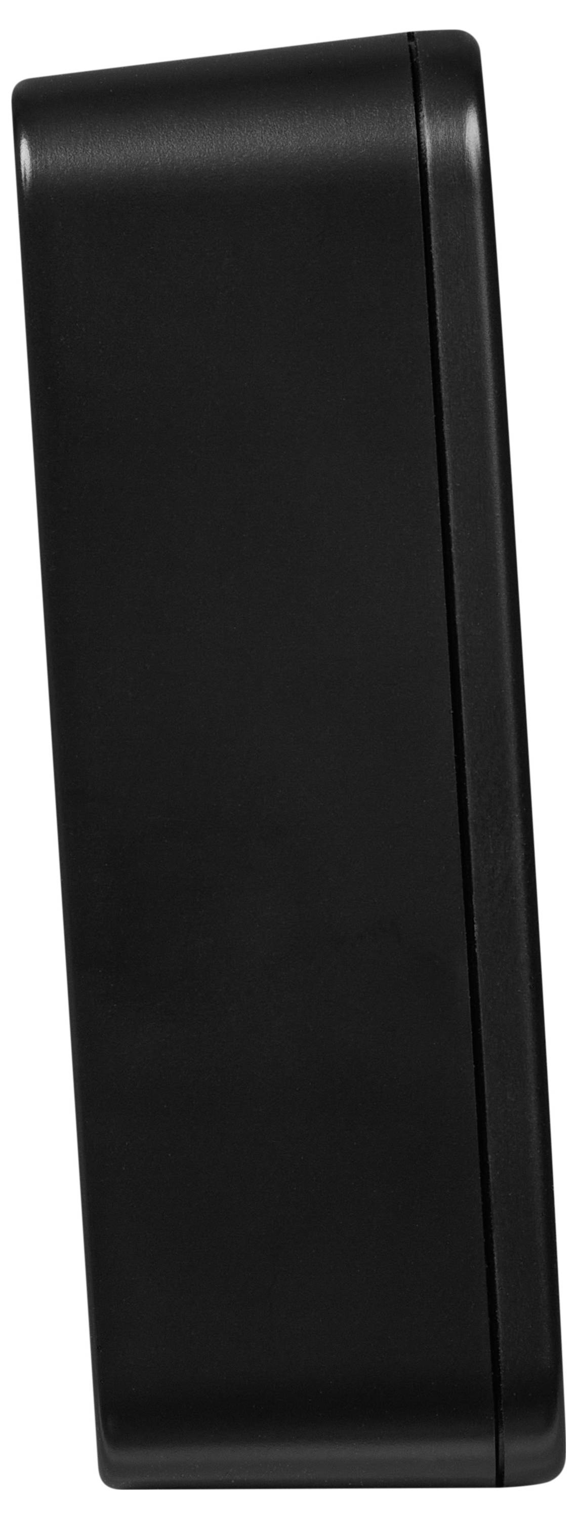 TFA Dostmann 60.2567.01 Funk Wecker Schwarz Alarmzeiten 1
