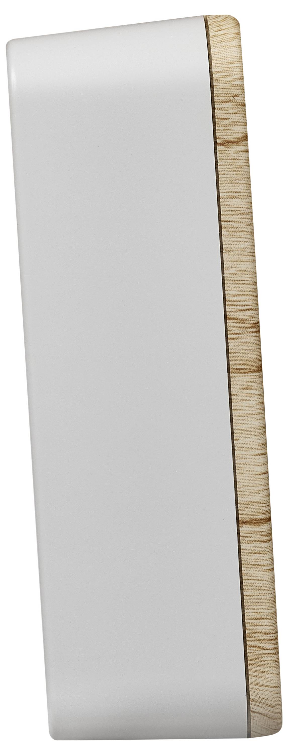 TFA Dostmann 60.2567.08 Funk Wecker Holz, Braun Alarmzeiten 1