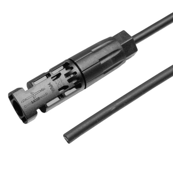 Weidmüller 3018450250 Solaranlagen Anschluss Anschlusskabel Schwarz 2.5m