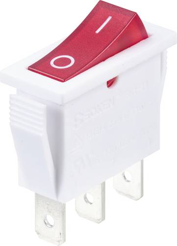 TRU COMPONENTS TC-14988656 Wippschalter 250 V 16 A 1 x Aus/Ein rastend