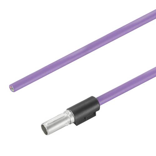 Dateneinsatz mit Leitung (Industriesteckverbinder), Kabellänge: 0.3 m, sonstige HDC XXPB01 MOXXXXX-0030 Weidmüller Inhalt: 1 St