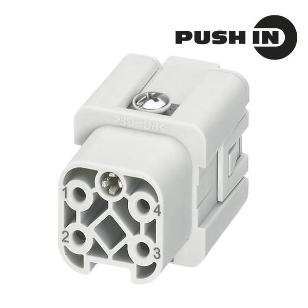 Weidmüller 2985440000 Kontakteinsatz RockStar® HDC HA 4 PUSH IN mit Betätigungselement 1St.