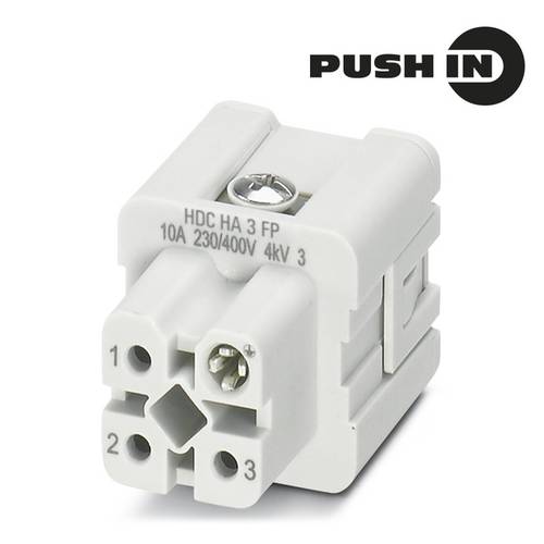 Weidmüller 2985550000 Kontakteinsatz RockStar® HDC HA 3 PUSH IN mit Betätigungselement 1 St.
