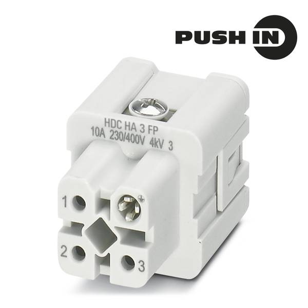 Weidmüller 2985550000 Kontakteinsatz RockStar® HDC HA 3 PUSH IN mit Betätigungselement 1St.