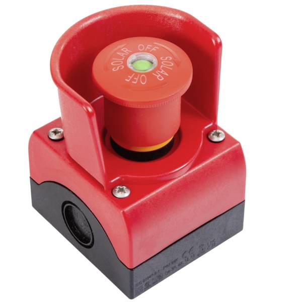 Weidmüller AC SB E 5A 1POL PO 06KV Not-Aus-Schalter 1 Schließer, 1 Öffner IP66 1St.