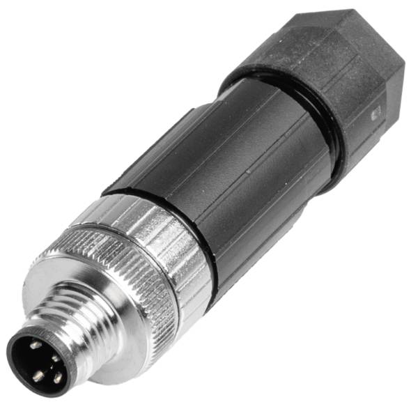 Weidmüller 3103330000 Rundsteckverbinder Stecker, gerade Gesamtpolzahl: 4 1St.