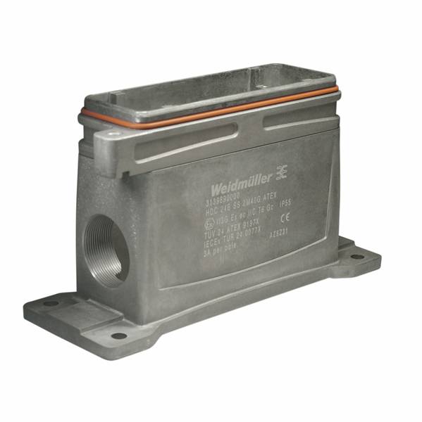 Weidmüller HDC 24B SS 2M40G ATEX 3139890000 Sockelgehäuse 1St.
