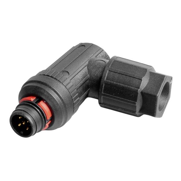 Weidmüller 3153340000 Rundsteckverbinder Stecker, gewinkelt Gesamtpolzahl: 5 1St.