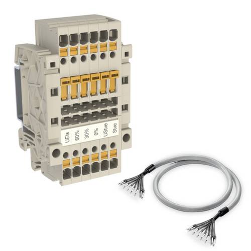 Weidmüller 8000177104 Trenn- und Messtrenn-Reihenklemme Steckanschluss Beige 1 St.