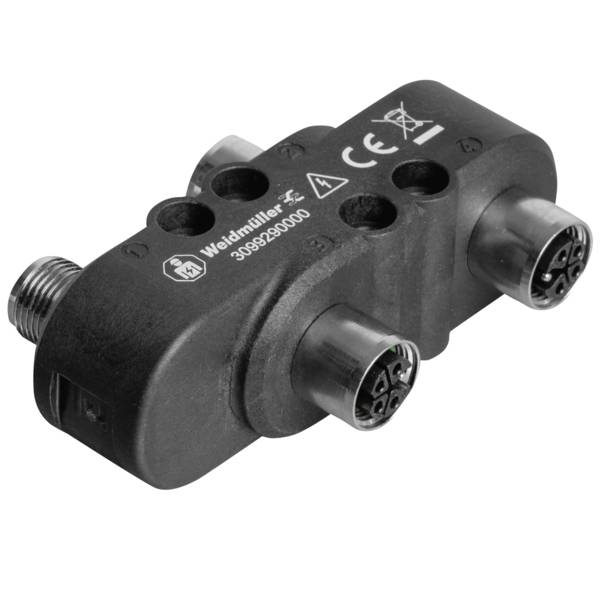 Weidmüller 3099290000 Sensor-/Aktor-Adapter M12 Polzahl Sensoren: 4 1St.