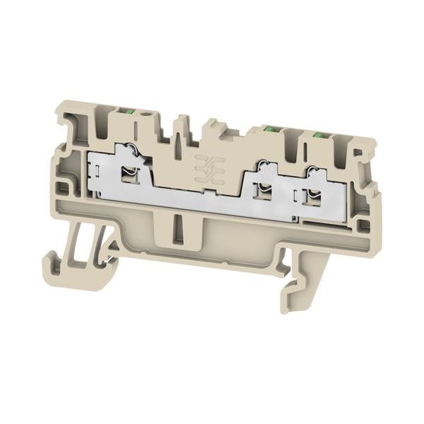 Weidmüller 2986580000 Durchgangsreihenklemme Beige 50St.