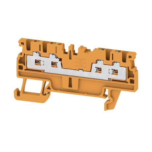 Weidmüller 2986640000 Durchgangsreihenklemme Orange 100St.
