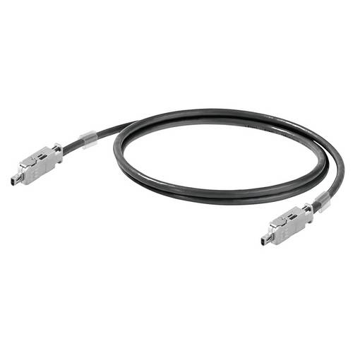 Weidmüller 3123990050 Ethernet-Leitung Schwarz 1 St.