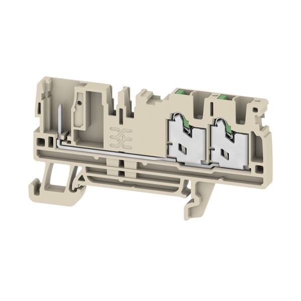 Weidmüller 3051490000 Steckklemme Federklemme Beige 50St.