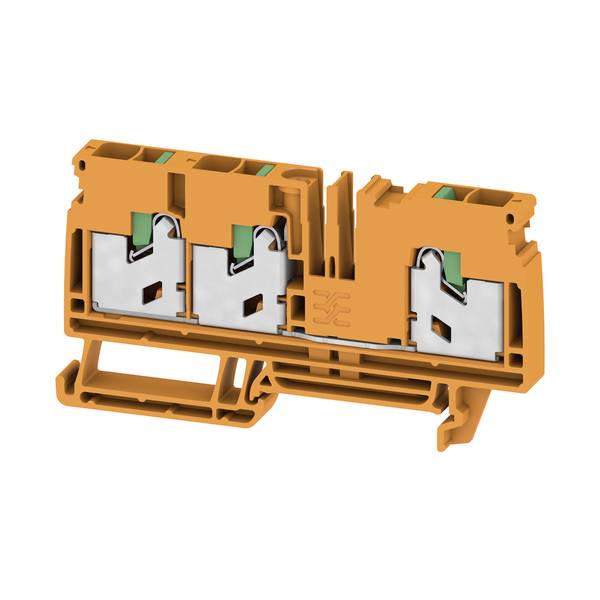Weidmüller 2935590000 Durchgangsreihenklemme Steck-Klemm Orange 50St.