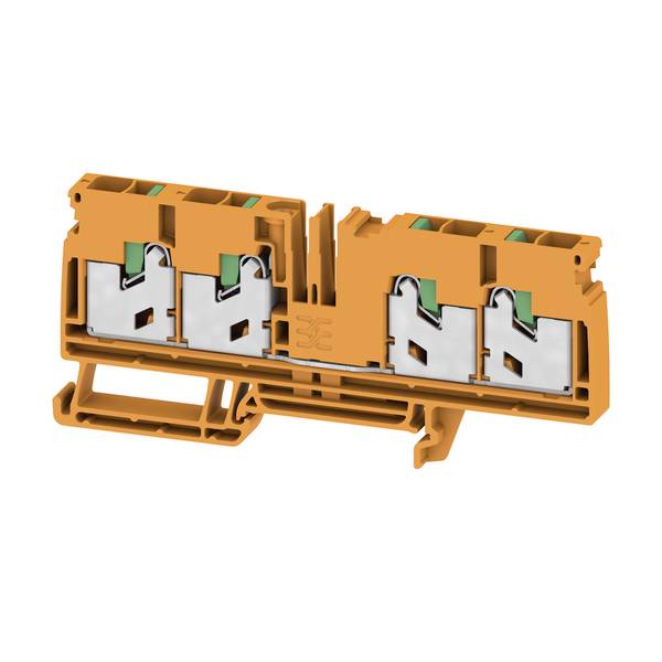 Weidmüller 2935620000 Durchgangsreihenklemme Steck-Klemm Orange 50St.