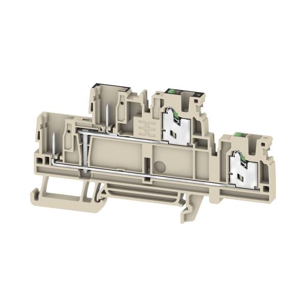 Weidmüller 3051890000 Steckklemme Federklemme Beige 50St.