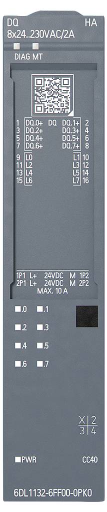 Siemens 6DL1132-6FF00-0PK0 6DL11326FF000PK0 Digitales Ausgangsmodul
