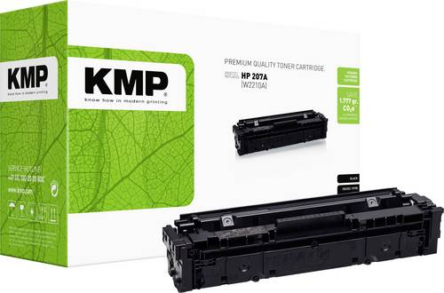 KMP Toner ersetzt HP 207A (W2210A) Kompatibel Schwarz 1350 Seiten 2558,0000