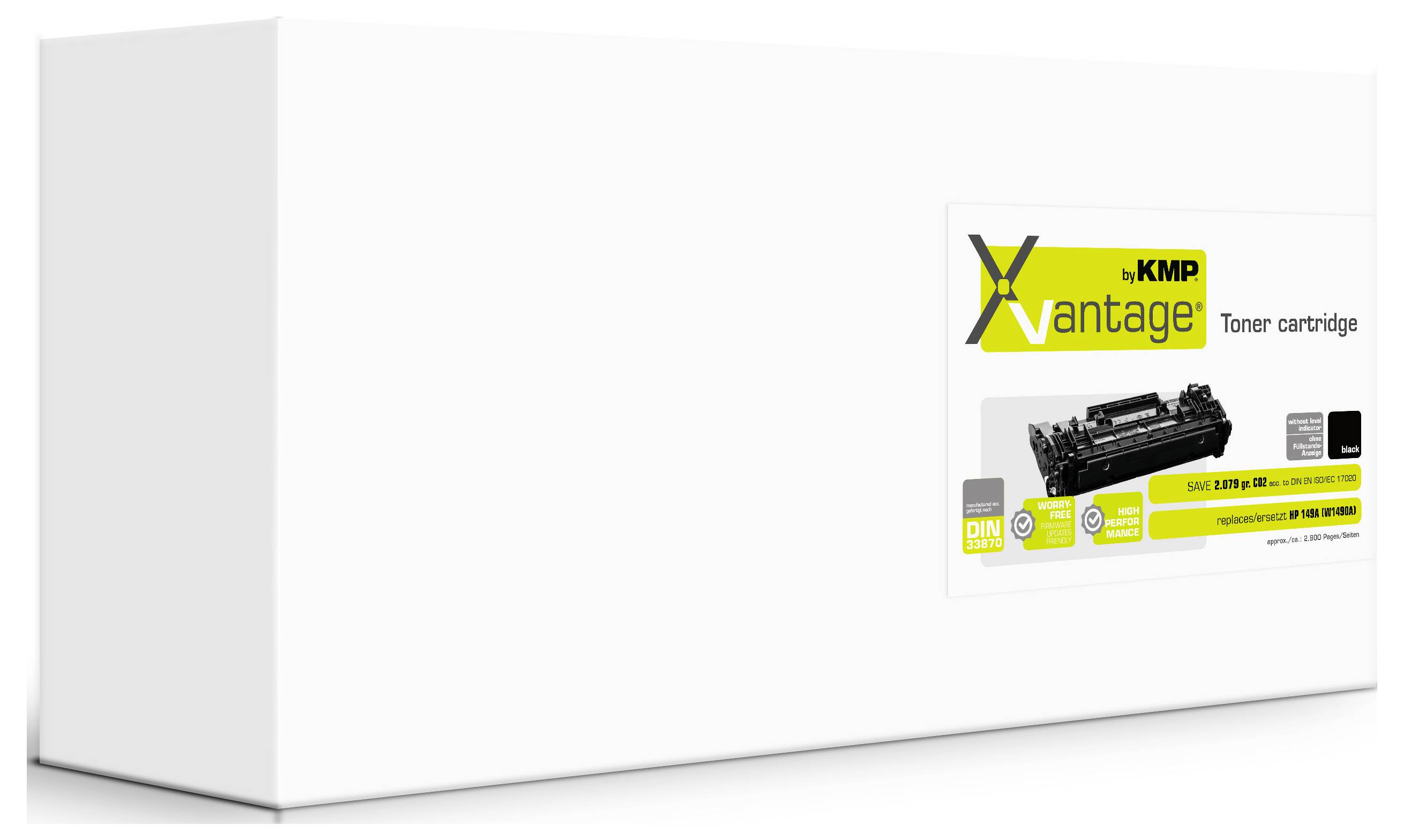 KMP Toner ersetzt HP 149A (W1490A) Kompatibel Schwarz 2900 Seiten 2566,0080
