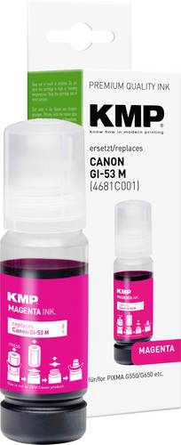 KMP Nachfülltinte ersetzt Canon GI53M (4681C001) Kompatibel Magenta 60 ml 1583,0006