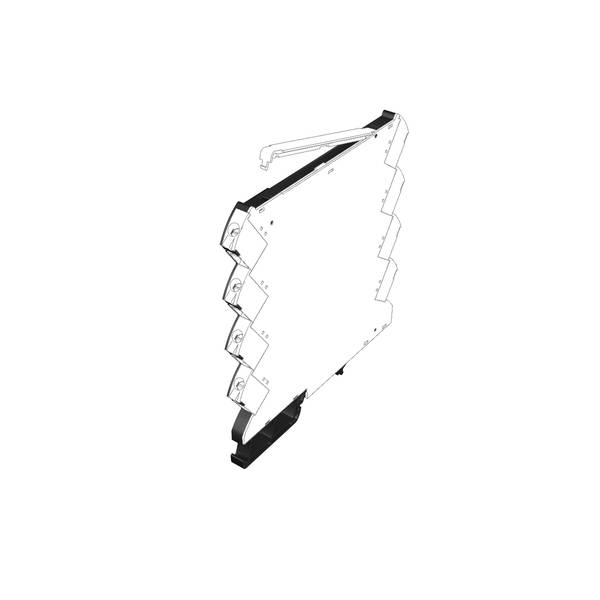 Weidmüller CH20M6 BP 4P-4P FE BK 1 1261494 2435460000 Basiselement 6.1 x 114.3 Kunststoff Schwarz 50St.