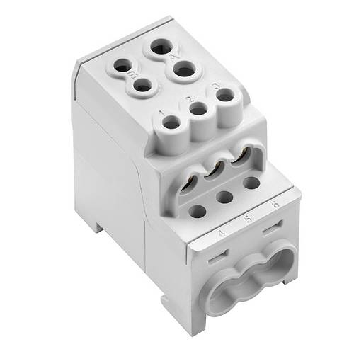 Weidmüller 2603810000 Verteilerklemme Schrauben Grau 3 St.