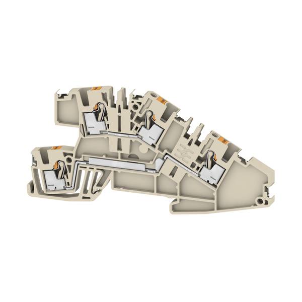 Weidmüller 2782570000 Installationsetagenklemme Steckanschluss Beige 50St.