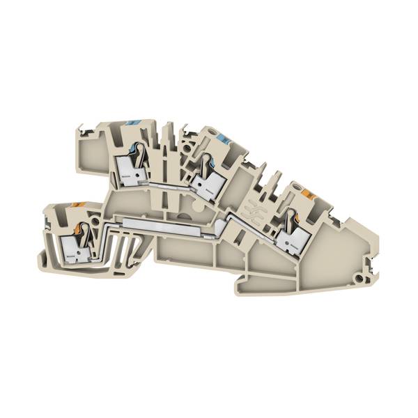 Weidmüller 2782590000 Installationsetagenklemme Steckanschluss Beige 50St.