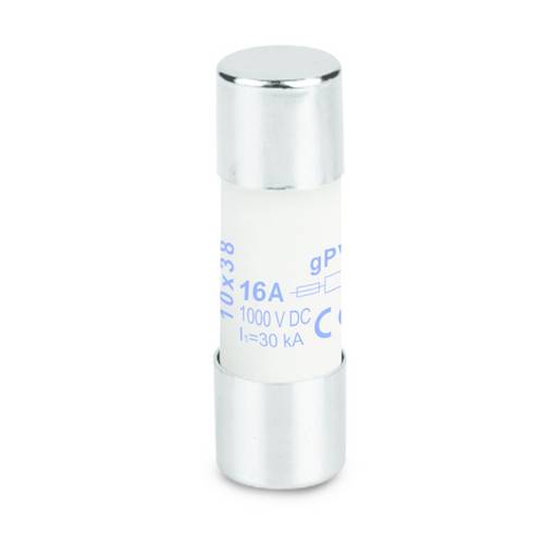 Weidmüller Zylindersicherungseinsatz (Ø x L) 10 mm x 38 mm 16 A 1000 V/DC FUSE 10X38 16A 1000 VDC G
