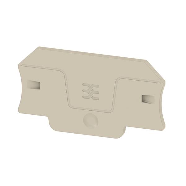 Weidmüller 2871810000 Abschlussplatte für Klemmen Beige 20St.